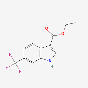 Ethyl 6-(trifluoromethyl)-1H-indole-3-carboxylate - 