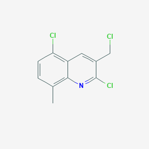 3-Chloromethyl-2,5-dichloro-8-methylquinoline - 948292-13-5