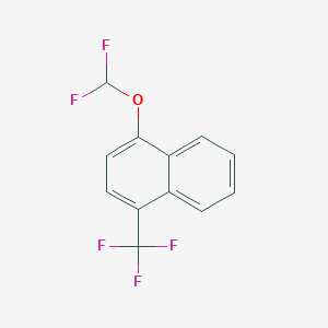 1-(Difluoromethoxy)-4-(trifluoromethyl)naphthalene - 