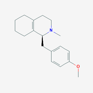 (S)-1-(4-Methoxybenzyl)-2-methyl-1,2,3,4,5,6,7,8-octahydroisoquinoline - 89614-56-2
