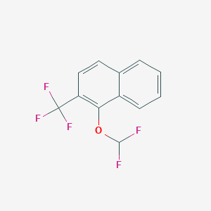 1-(Difluoromethoxy)-2-(trifluoromethyl)naphthalene - 