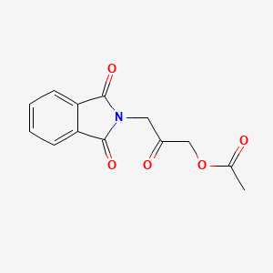 3-(1,3-Dioxoisoindolin-2-yl)-2-oxopropyl acetate - 35750-05-1