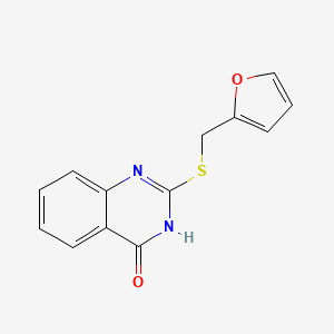2-(furan-2-ylmethylsulfanyl)-1H-quinazolin-4-one - 6956-58-7