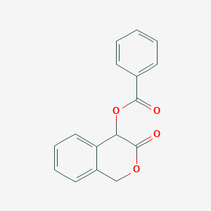 3-Oxo-3,4-dihydro-1H-2-benzopyran-4-yl benzoate - 87532-15-8