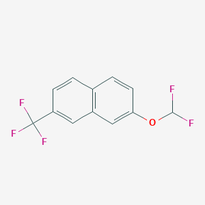 2-(Difluoromethoxy)-7-(trifluoromethyl)naphthalene - 