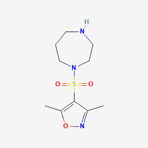 4-((1,4-Diazepan-1-yl)sulfonyl)-3,5-dimethylisoxazole - 