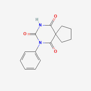 7-Phenyl-7,9-diazaspiro[4.5]decane-6,8,10-trione - 77500-87-9