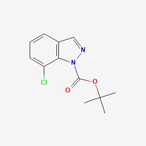 tert-Butyl 7-chloro-1H-indazole-1-carboxylate - 