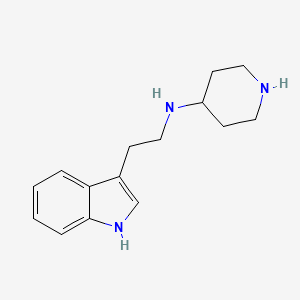 N-(2-(1H-Indol-3-yl)ethyl)piperidin-4-amine - 
