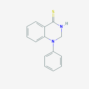 1-Phenyl-2,3-dihydroquinazoline-4(1H)-thione - 90070-87-4