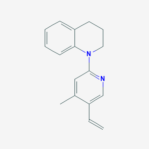 1-(4-Methyl-5-vinylpyridin-2-yl)-1,2,3,4-tetrahydroquinoline - 
