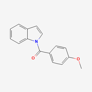 1H-Indole, 1-(4-methoxybenzoyl)- - 52498-87-0