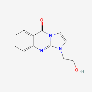1-(2-Hydroxyethyl)-2-methylimidazo[2,1-b]quinazolin-5(1H)-one - 62481-16-7