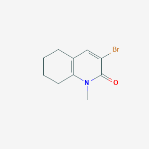 3-Bromo-1-methyl-5,6,7,8-tetrahydroquinolin-2(1H)-one - 