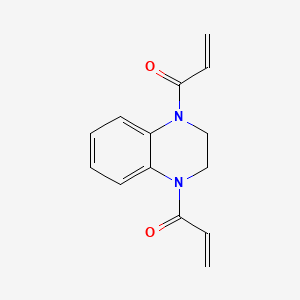 1,1'-(2,3-Dihydroquinoxaline-1,4-diyl)bisprop-2-en-1-one - 6699-44-1