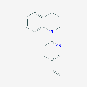 1-(5-Vinylpyridin-2-yl)-1,2,3,4-tetrahydroquinoline - 