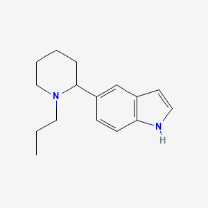 5-(1-Propylpiperidin-2-yl)-1H-indole - 
