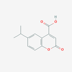 6-Isopropyl-2-oxo-2H-chromene-4-carboxylic acid - 