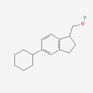 (-)-5-Cyclohexyl-1-indanmethanol - 38032-73-4