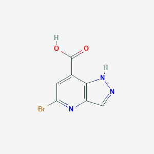 5-bromo-1H-pyrazolo[4,3-b]pyridine-7-carboxylic acid - 