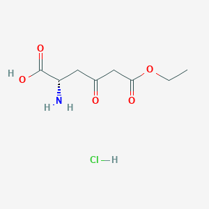 (S)-2-Amino-6-ethoxy-4,6-dioxohexanoic acid hydrochloride - 