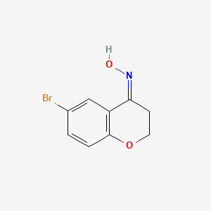 (NZ)-N-(6-bromo-2,3-dihydrochromen-4-ylidene)hydroxylamine - 