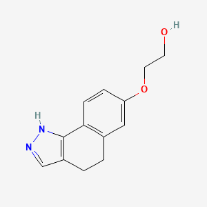 2-((4,5-Dihydro-1H-benzo[g]indazol-7-yl)oxy)ethanol - 62324-74-7