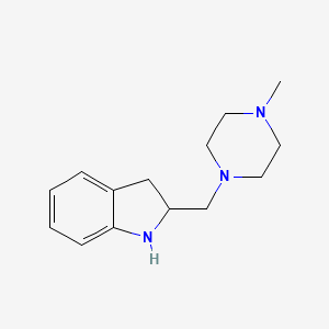 2-((4-Methylpiperazin-1-yl)methyl)indoline - 