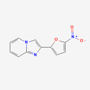 2-(5-Nitrofuran-2-yl)imidazo[1,2-a]pyridine - 16252-80-5