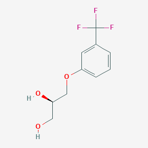 (2R)-3-[3-(Trifluoromethyl)phenoxy]propane-1,2-diol - 61248-77-9