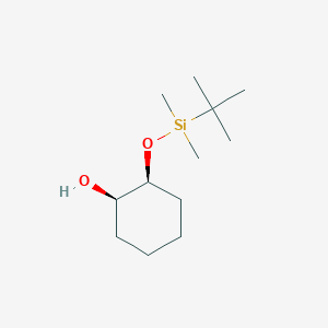 (1R,2S)-2-[tert-butyl(dimethyl)silyl]oxycyclohexan-1-ol - 