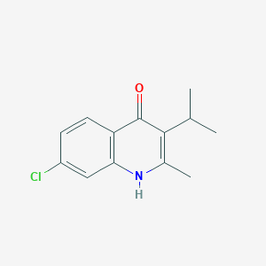 7-Chloro-3-isopropyl-2-methylquinolin-4-ol - 