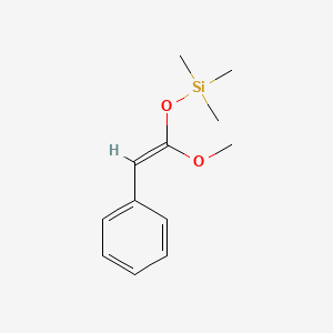 (E)-((1-Methoxy-2-phenylvinyl)oxy)trimethylsilane - 