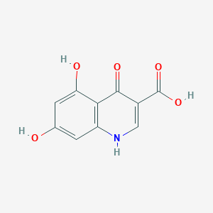 4,5,7-Trihydroxyquinoline-3-carboxylic acid - 79364-28-6