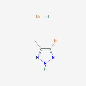 5-Bromo-4-methyl-1H-1,2,3-triazole hydrobromide - 