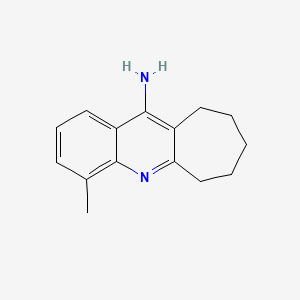 6H-CYCLOHEPTA(b)QUINOLINE, 7,8,9,10-TETRAHYDRO-11-AMINO-4-METHYL- - 5778-88-1