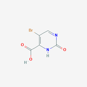 5-Bromo-2-oxo-1,2-dihydropyrimidine-4-carboxylic acid - 