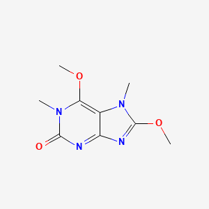 6,8-Dimethoxy-1,7-dimethyl-1H-purin-2(7H)-one - 