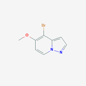 4-Bromo-5-methoxypyrazolo[1,5-a]pyridine - 