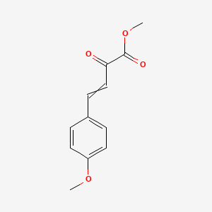 methyl 4-(4-methoxyphenyl)-2-oxobut-3-enoate - 