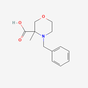 4-Benzyl-3-methylmorpholine-3-carboxylic acid - 
