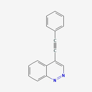 4-(Phenylethynyl)cinnoline - 