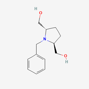 (trans-1-Benzylpyrrolidine-2,5-diyl)dimethanol - 