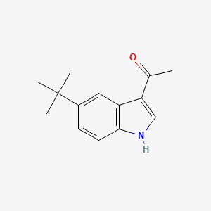 1-(5-(tert-Butyl)-1H-indol-3-yl)ethanone - 