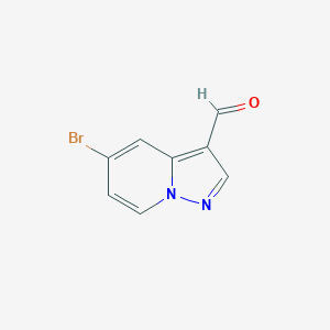 5-Bromopyrazolo[1,5-a]pyridine-3-carbaldehyde - 1101120-53-9