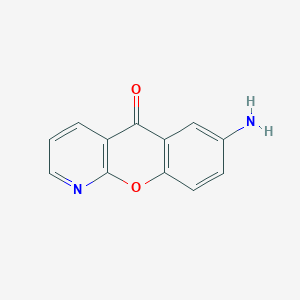 7-amino-5H-chromeno[2,3-b]pyridin-5-one - 54629-26-4