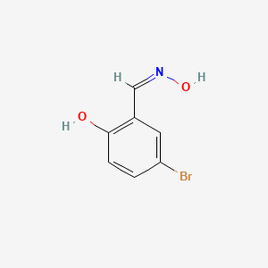 (E)-5-Bromo-2-hydroxybenzaldehyde oxime - 