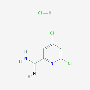 4,6-Dichloropicolinimidamide hydrochloride - 1179361-77-3