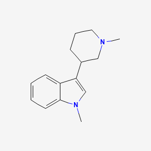 1-Methyl-3-(1-methylpiperidin-3-yl)-1H-indole - 