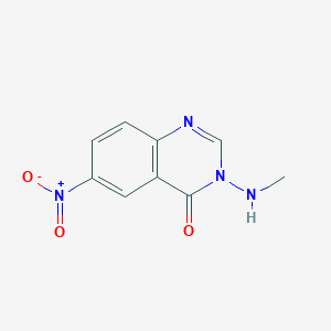3-(Methylamino)-6-nitroquinazolin-4(3H)-one - 60512-88-1